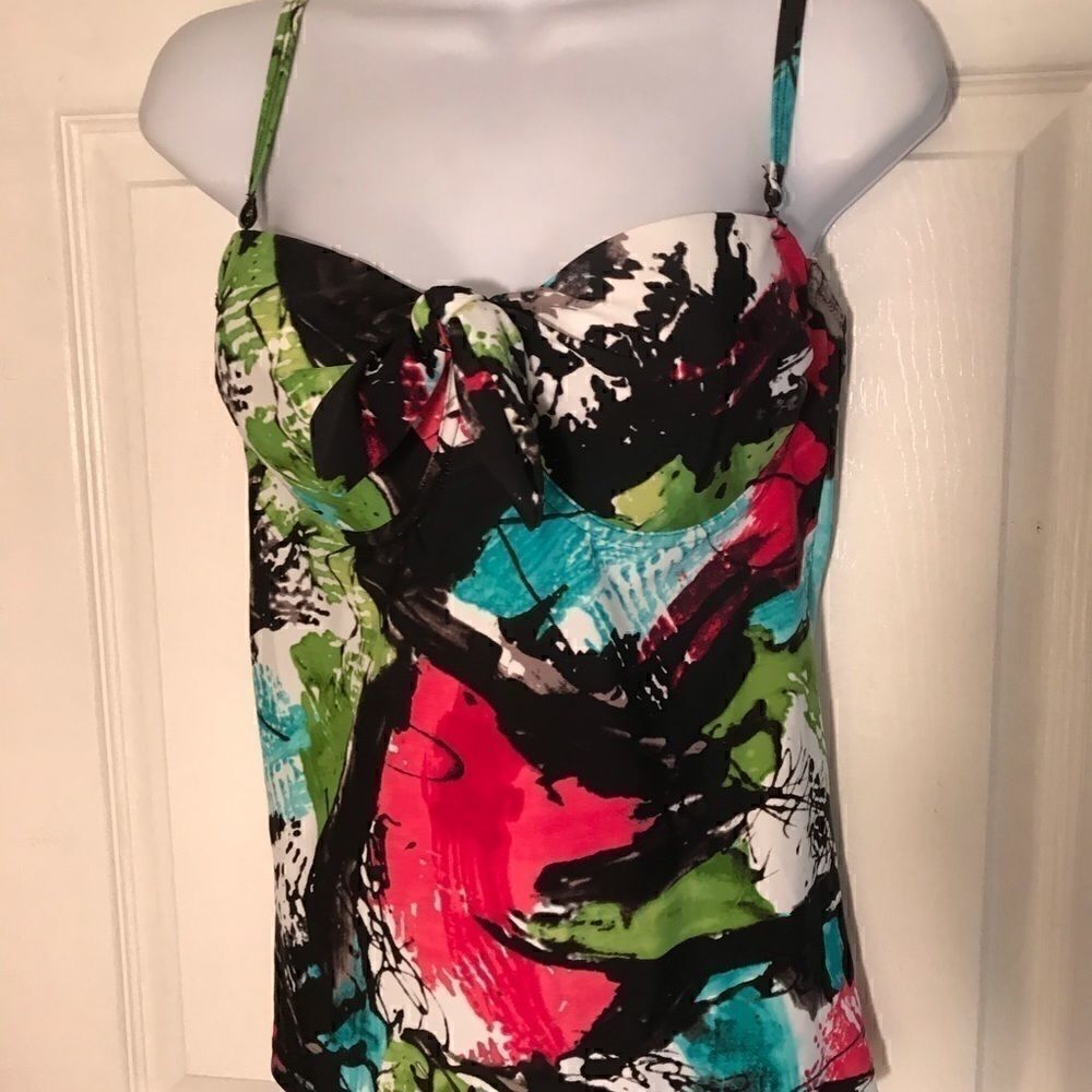 NWOT Croft & Barrow Size 14 Awesome Swim Top!